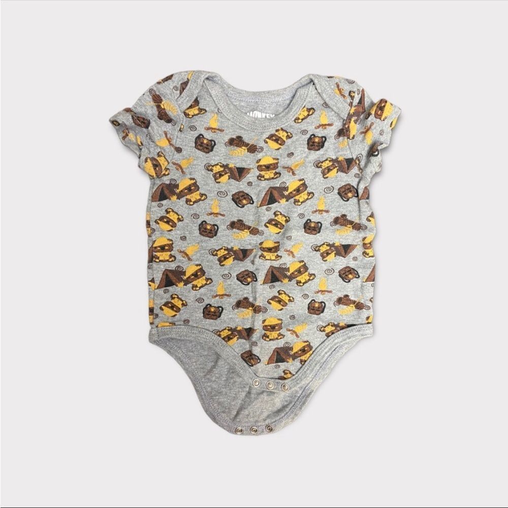 MONKEY BARS | 3/$15 Gray Diaper Tshirt